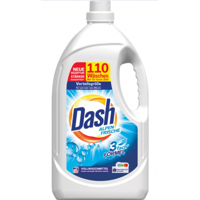 Гель для прання Dash Alpen Frische 3 Fach Formel 110 Wäschen