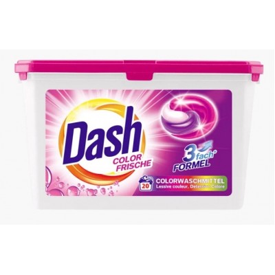 Капсулы для стирки Dash Color Frische