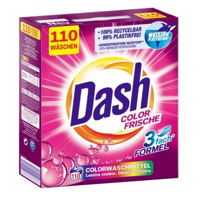 Порошок Dash Color Frische 3 Fach Formel 110 Wäschen