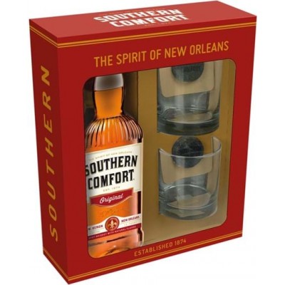 Southern Comfort with 2 glass set