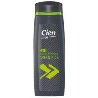 Гель для душа Cien Men Green Kick 2 en 1 Duschgel & Shampoo