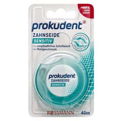 Prokudent Zahnseide Sensitiv - Антибактериальная зубная нить для чувствительных зубов