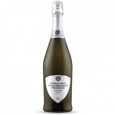 Prosecco Superiore Conegliano Valdobbiadene D.O.C.G. Extra Dry Allini Etichette Bianco