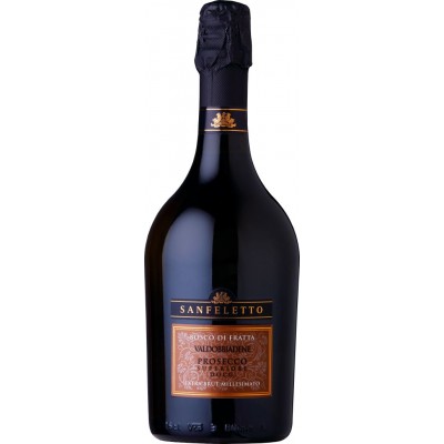  Sanfeletto Bosco di Frata Prosecco Superiore Valdobbiadene D.O.C.G. Extra Brut Millesimato