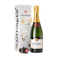 Champagne Taittinger Brut Reserve + Bottle Stopper