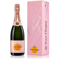 Champagne Veuve Clicquot Ponsardin Brut Rosé with box