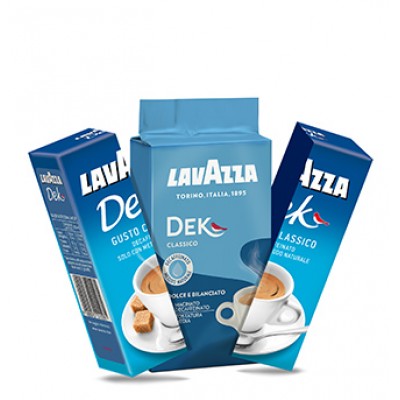 Кава мелена LavAzza Dek New (гол.)