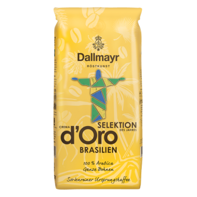 Кава в зернах Dallmayr Crema d´Oro Selektion Brasilien Arabica 100%