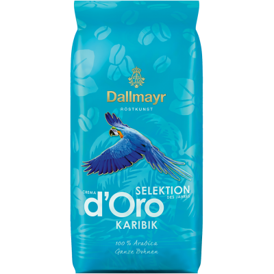 Кава в зернах Dallmayr Crema d´Oro Selektion Karibik Arabica 100%