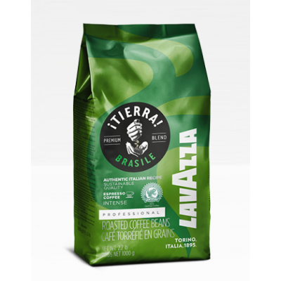 Кава в зернах LavAzza Professional ¡TIERRA! Brasile Premium Blend (зел.)