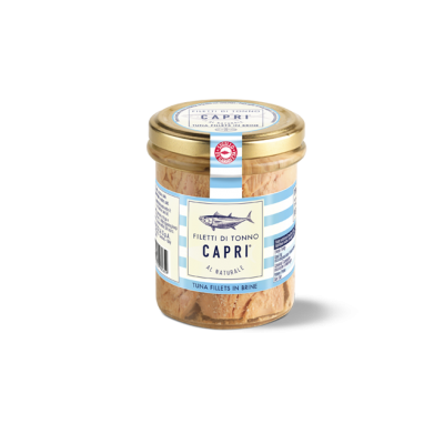 Тунец Filetti di Tonno Capri al Natuale 190гр.
