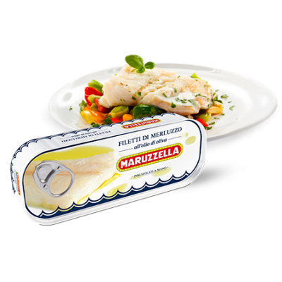 Треска Maruzzella Filetti di Merluzzo all'Olio di Oliva