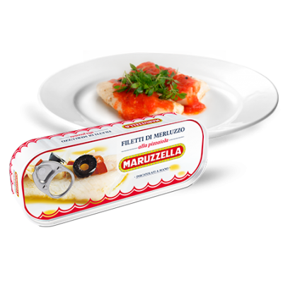 Треска Maruzzella Filetti di Merluzzo alla Pizzaiola
