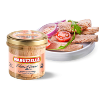 Тунец Maruzzella Filetti di Tonno Rosa all'Olio di Oliva 180гр.