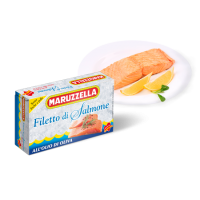 Лосось Maruzzella Filetti di Salmone all'Olio di Oliva gusto Affumicato