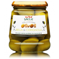 Оливки Гигантские Bella di Cerignola Sacla Collezione