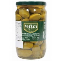 Оливки Гигантские Olive Verdi Bella di Cerignola Mazza 720мл.