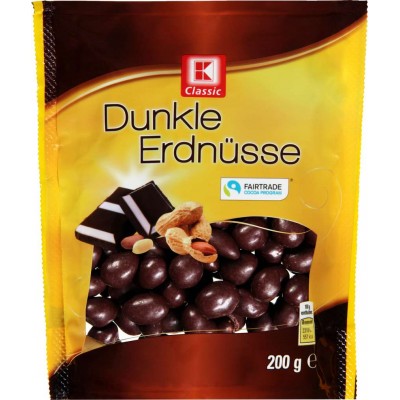 Шоколадные орешки Dunkle Erdnüsse