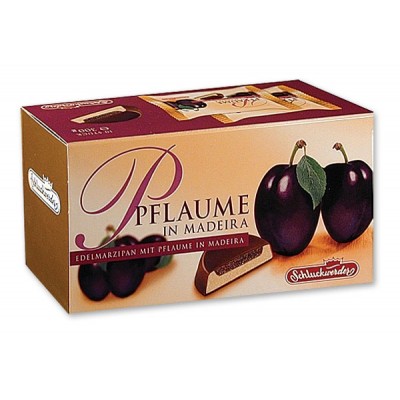 Шоколадный марципан Edel Marzipan mit Pflaume in Madeira