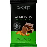 Шоколад Cachet Chocolat au Lait aux Amandes