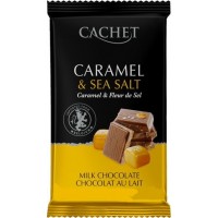 Шоколад Cachet Chocolat au Lait Caramel & Fleur de Sel