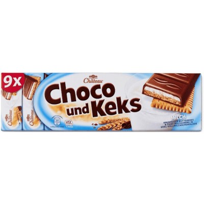 Шоколад Chateau Choko und Keks Milch