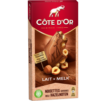 Шоколад Côte d'Or Bloc Lait Noisettes 