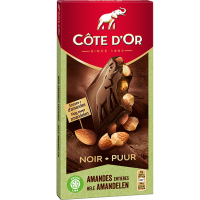 Шоколад Côte d'Or Bloc Noir Almandes