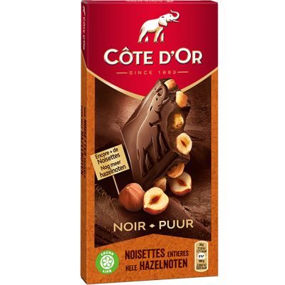 Шоколад Côte d'Or Bloc Noir Noisettes