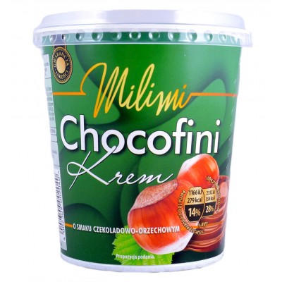 Шоколадно-ореховая паста Chocofini Krem (зел.)