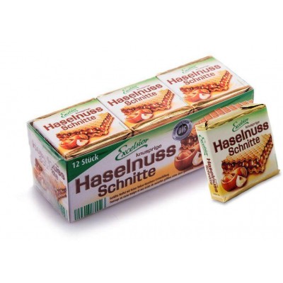 Excelsior Haselnuss Schnitte 