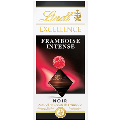 Шоколад Lindt Excellence Framboise Intense Noir