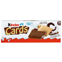 Шоколадное печенье Kinder Cards