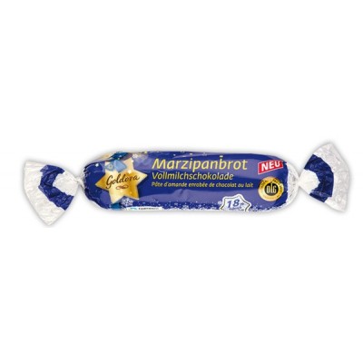 Шоколадный марципан Marzipan Brot Goldora Vollmilchschokolade 175гр.