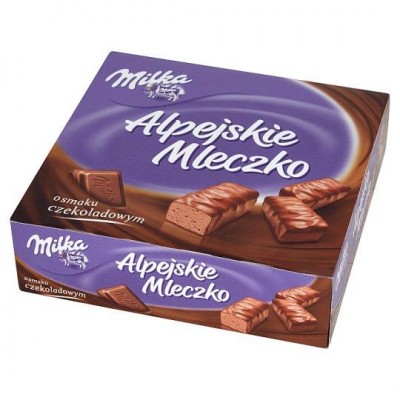 Шоколадные конфеты Milka Alpejskie Mleczko Czekolad