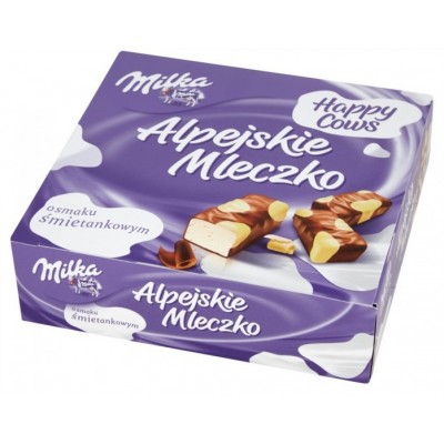 Шоколадные конфеты Milka Alpejskie Mleczko