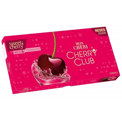Шоколадные конфеты Mon Cheri Cherry Club Ferrero 