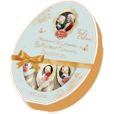 Шоколадные конфеты Reber Mozart Oster-Eier Frohe Ostern 140 г.