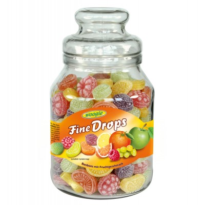 Леденцы Woogie Fine Drops Frucht Bonbons 966 гр.