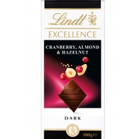 Шоколад Lindt Excellence Cranberry Hazelnut Almond
