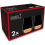 Стаканы Riedel The O Wine Tumbler Whisky/Cognac  set of 2 glasses 165 мл.