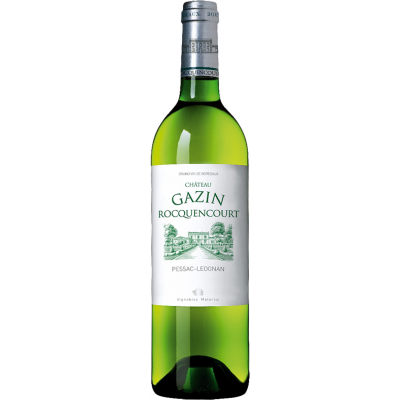 Вино Château Gazin Rocquencourt Blanc Pessac-Leognan 2012