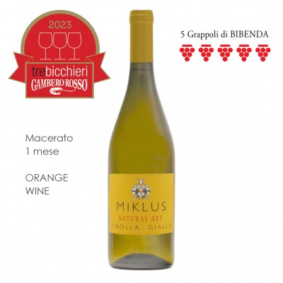Вино Miklus Natural Art Ribolla Gialla Venezia Giulia IGT 2018