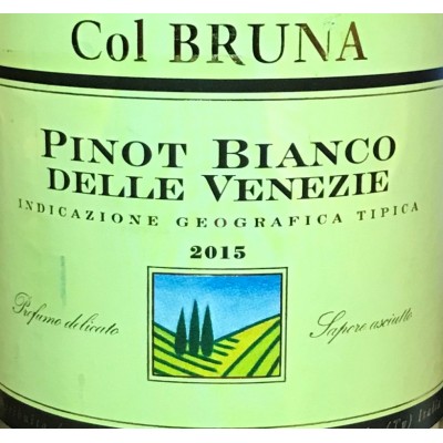 Вино Pinot Bianco delle Venezie IGT Col Bruna Vino Frizzante