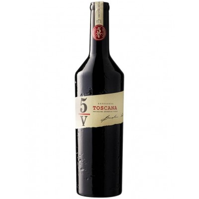 Вино 5/V Toscana Rosso IGT Collezione Privata Barbanera