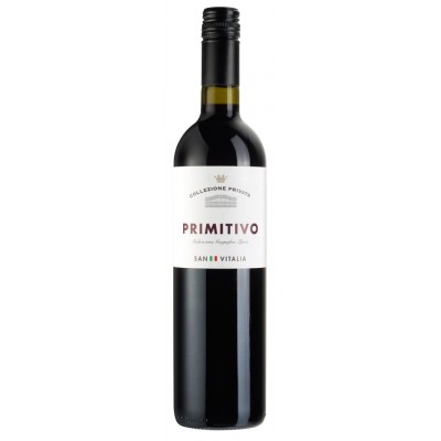 Вино Primitivo Puglia IGT Collezione Privata San Vitalia