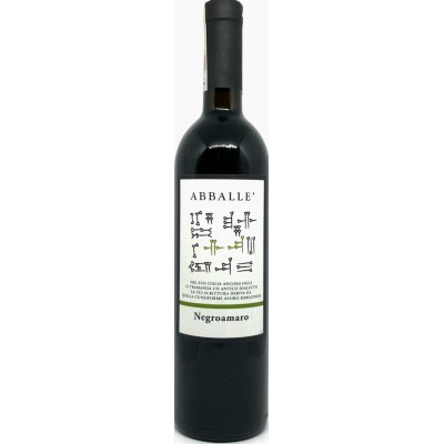 Вино Negroamaro Puglia IGT Abballe' 2017