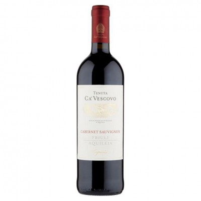 Вино Cabernet Sauvignon Superiore Friuli DOC Aquileia 2017 Tenuta Ca' Vescovo
