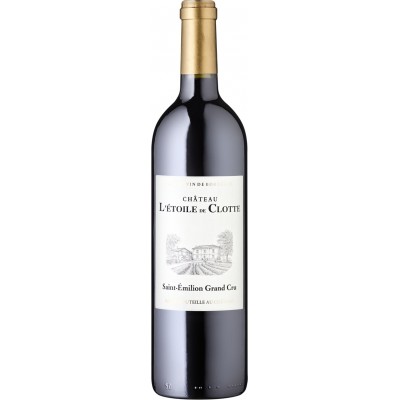 Вино Château L'étoile De Clotte Saint-Emilion Grand Cru AOC 2014