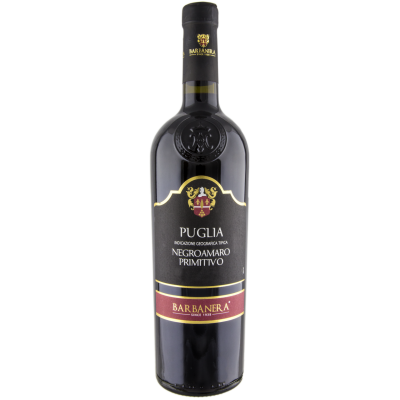 Вино Barbanera Negroamaro Primitivo Puglia IGT 2016